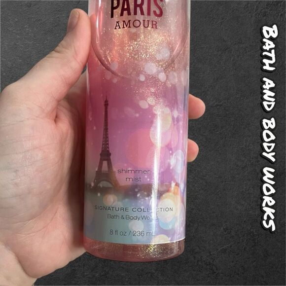 HTF RARE Bath & Body Works Paris Amour Shimmer Mist - Picture 3 of 3